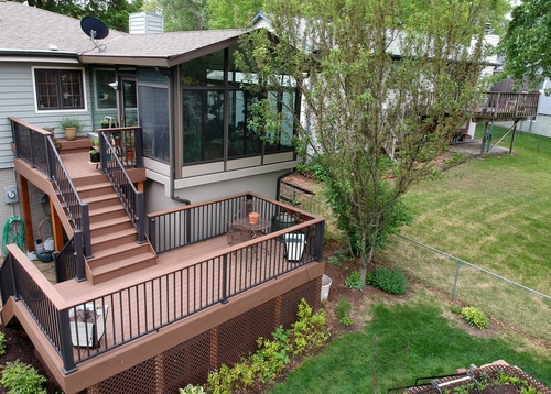 Remodeled,Home,With,Sunroom,And,Composite,Deck